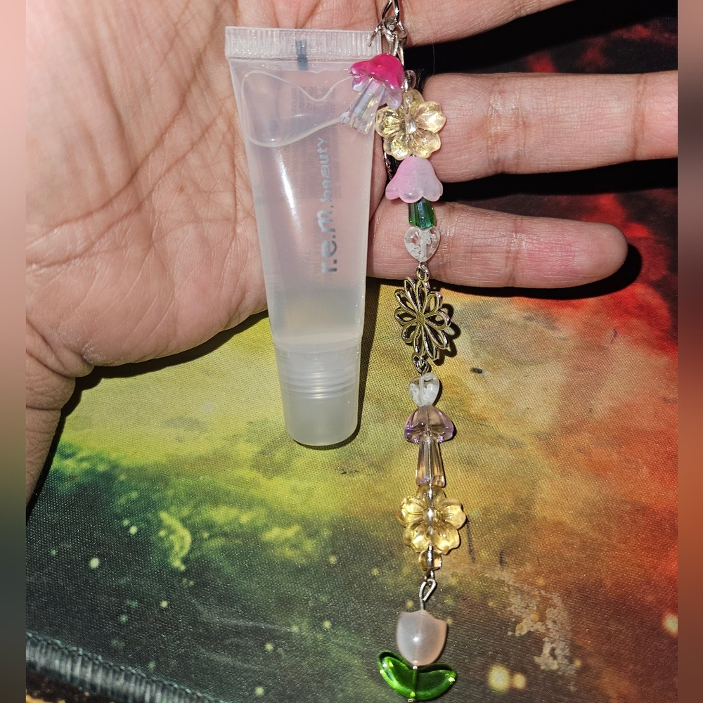 REM Beauty Lip Gloss Keychain